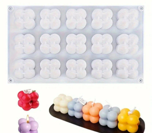 Silikonski kalup za svecu bubble 15 komada S15 (Copy) wood-laser-shop