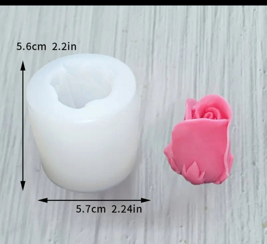 Silikonski kalup pupoljak VECI  ruza PUPR ** wood-laser-shop