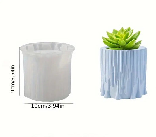 Silikonski kalup saksija SAK2 wood-laser-shop