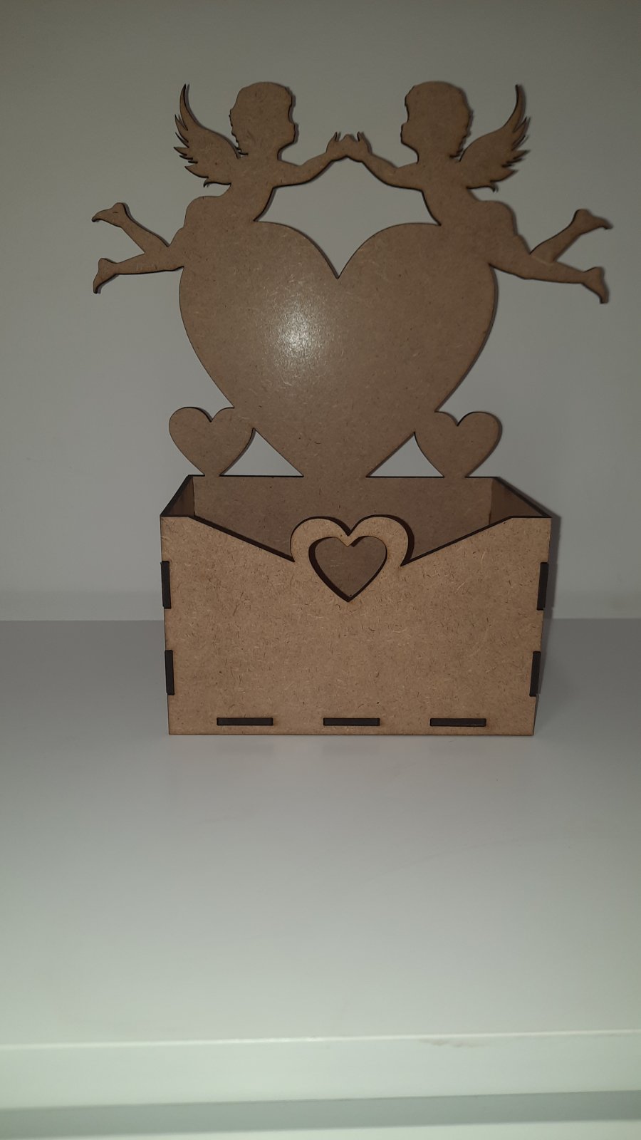 Kutija model andjeli wood-laser-shop