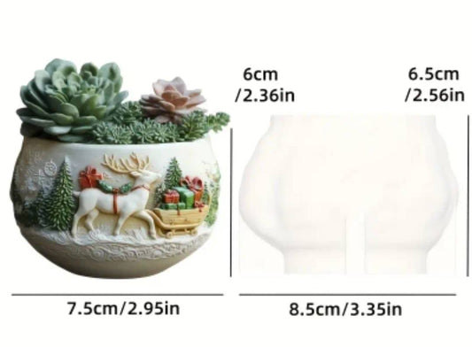 Silikonski kalup mala cinija sa poklopcem KL24 wood-laser-shop