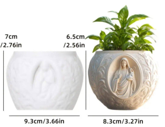 Silikonski kalup cinija svecnjak KL14 ** wood-laser-shop