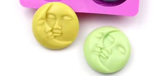 Silikonski kalup mesec i lice KL80 ** wood-laser-shop