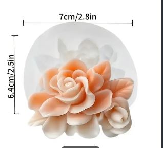 Silikonski kalup cvet CV16 ** wood-laser-shop