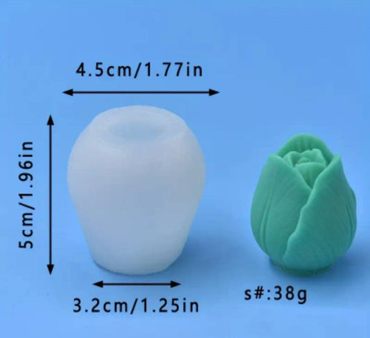 Silikonski kalup pupoljak model 1 ok wood-laser-shop