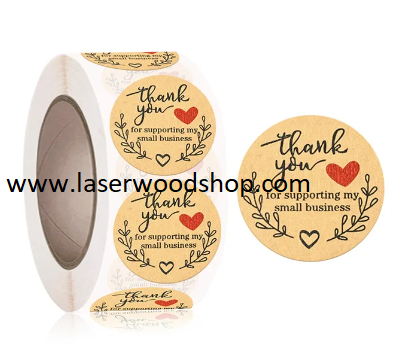 Samolepljive nalepnice 100komada A60 novi deo wood-laser-shop