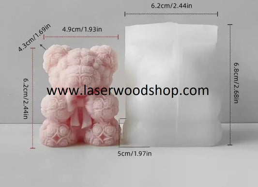 Silikonski kalup meda masna  MM ** (Copy) wood-laser-shop