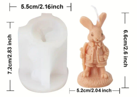 Silikonski kalup zec KL79 ** wood-laser-shop