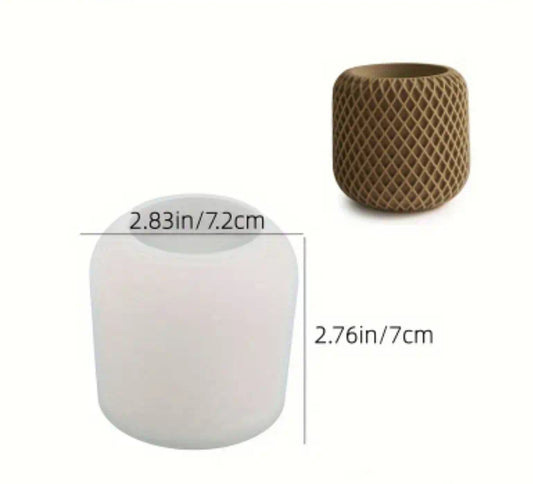 Silikonski kalup cinija za svecu  KL105 **