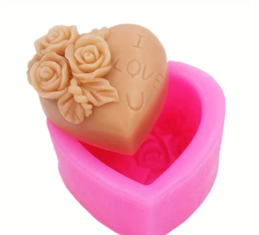 Silikonski kalup srce KL111 wood-laser-shop