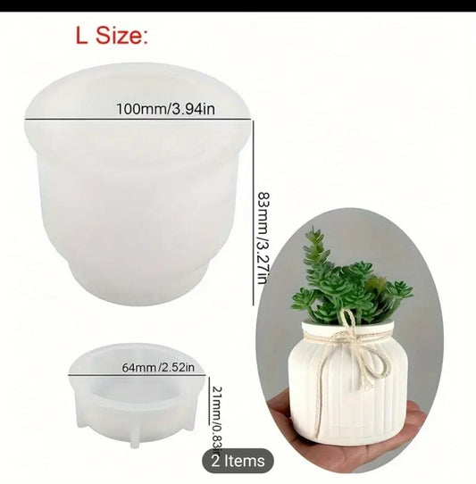 Silikonski kalup cinija sa poklopcem KL125