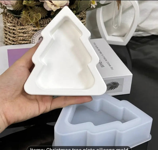 Silikonski kalup tacna jelka KL161 wood-laser-shop