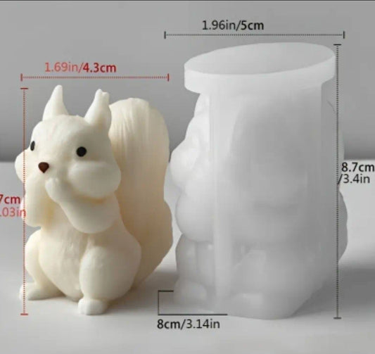 Silikonski kalup veverica KL150 wood-laser-shop