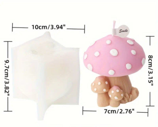 Silikonski kalup pecurke KL151 wood-laser-shop