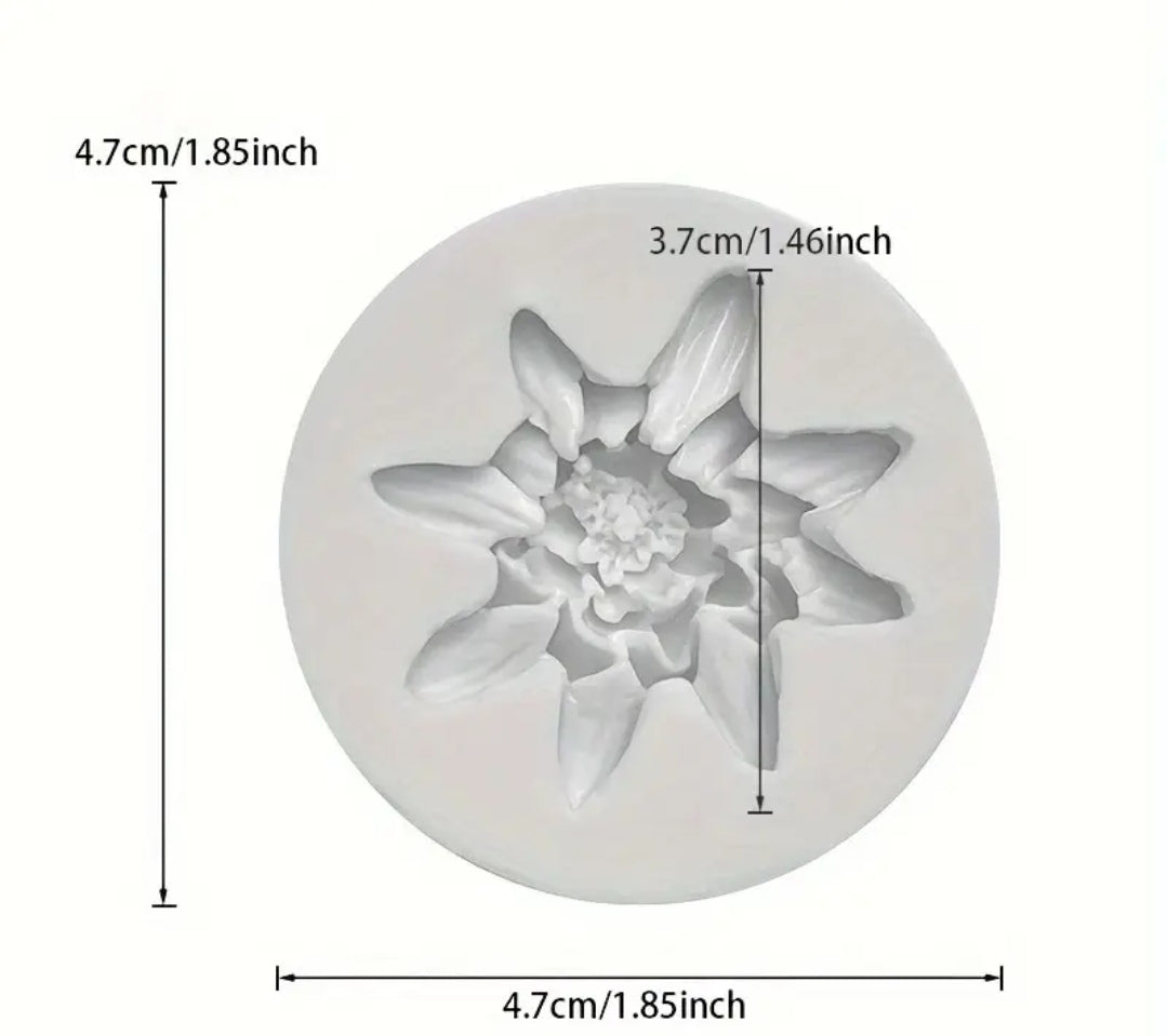 Silikonski kalup cvet CV22