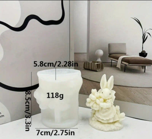 Silikonski kalup zec ok wood-laser-shop