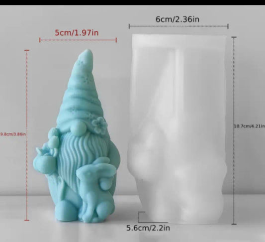 Silikonski kalup gnom Uskrs ok wood-laser-shop