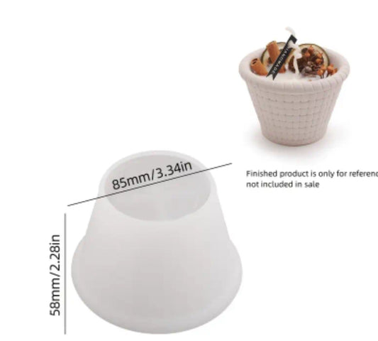 Silikonski kalup korpa ok wood-laser-shop