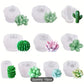 Silikonski kalup sukulenti  9 komada CV wood-laser-shop