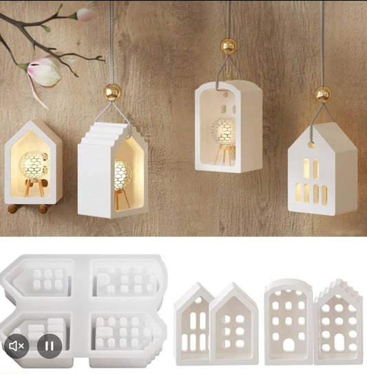 Silikonski kalup kucice set 4 komada KL4 wood-laser-shop