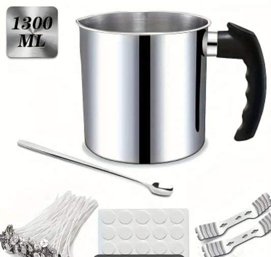 Posuda i set za izradu sveca ok