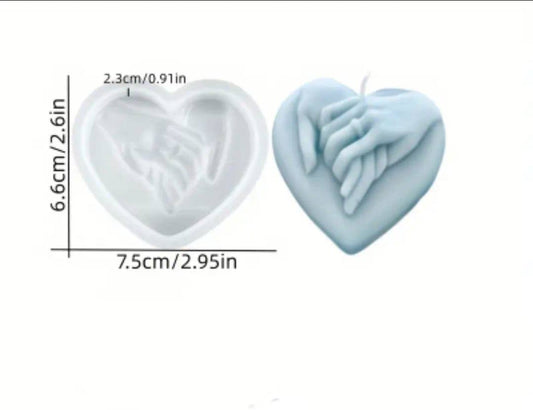 Silikonski kalup srce za svadbe SM3 **