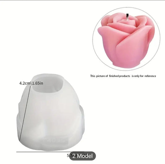 Silikonski kalup ruza R4 wood-laser-shop