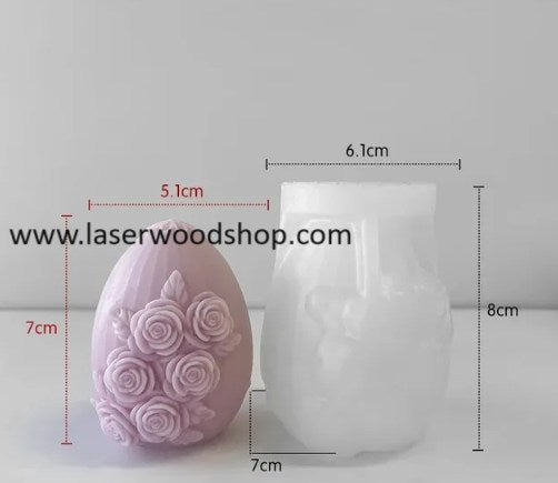 Silikonski kalup jaje wood-laser-shop