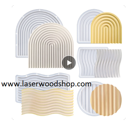 Silikonski kalup cvetovi wood-laser-shop