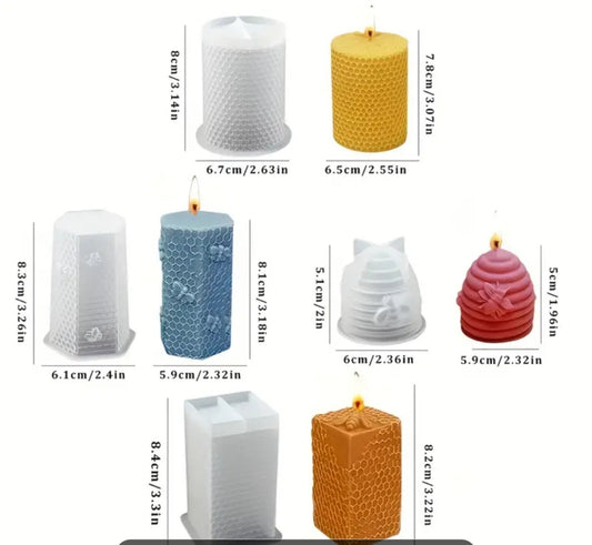 Silikonski kalup za svecu SET 1 S56 petrovicstrahinja