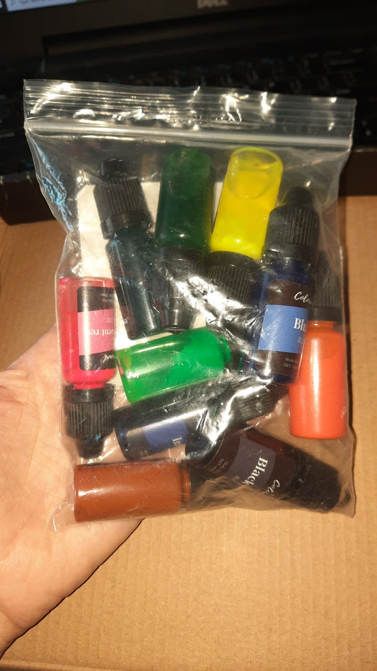 Boja za svece set od 10 komada A47 wood-laser-shop