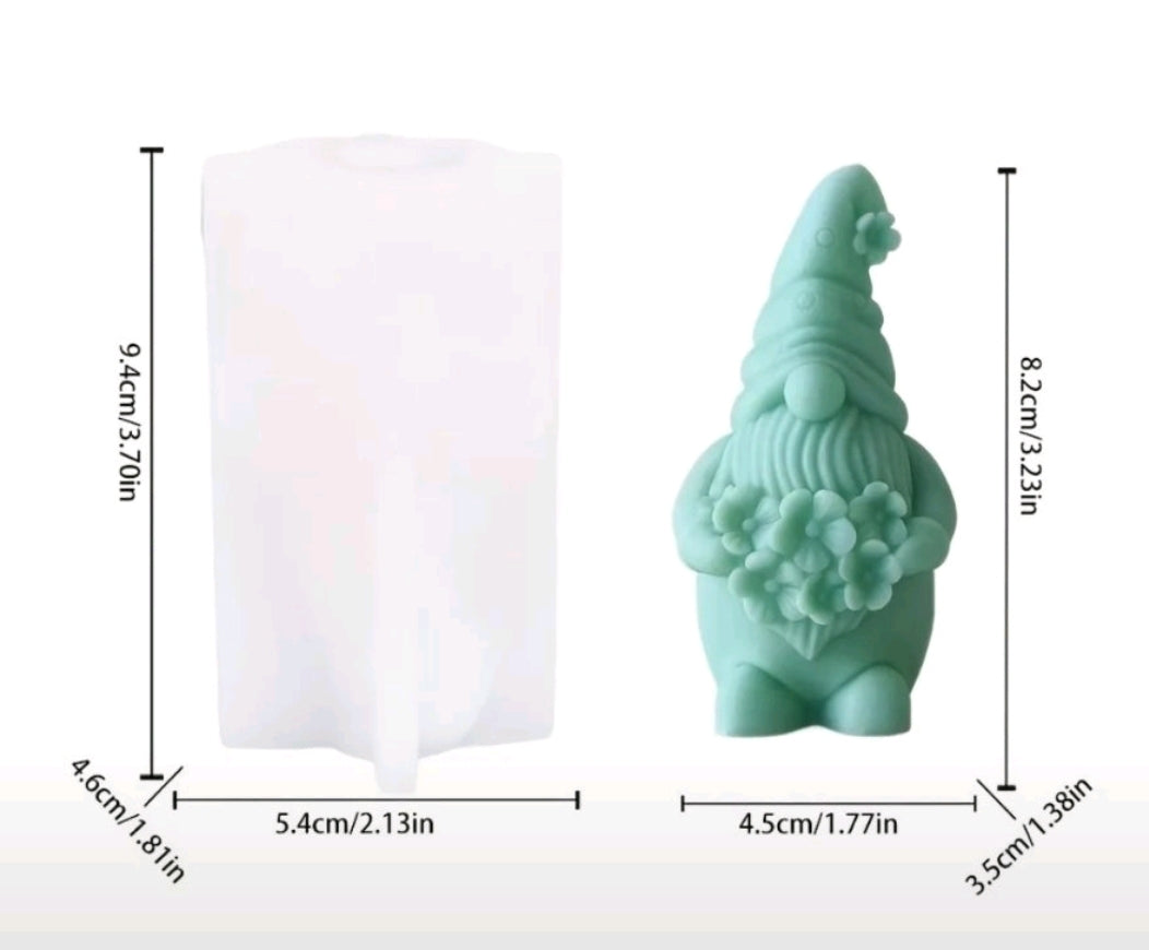 Silikonski kalup gnom jelka KL192 wood-laser-shop