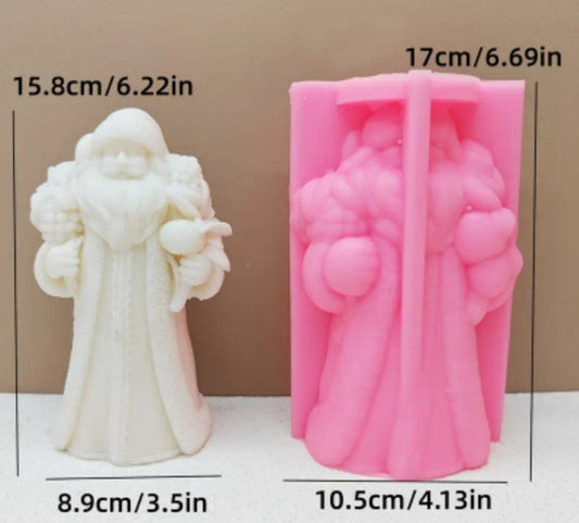 Silikonski kalup deda mraz KL128 wood-laser-shop