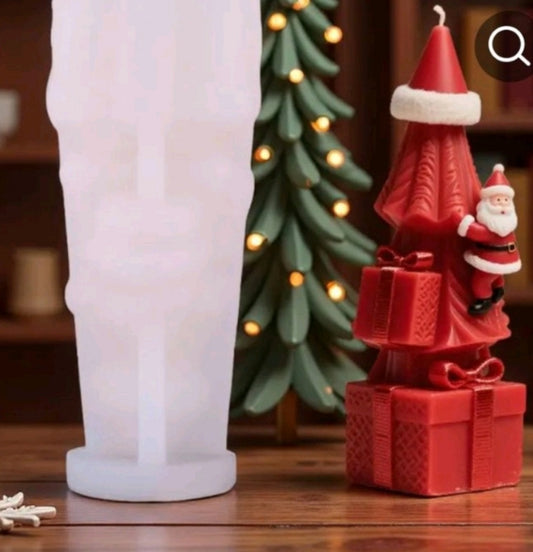 Silikonski kalup deda mraz i jelka KL265 W wood-laser-shop