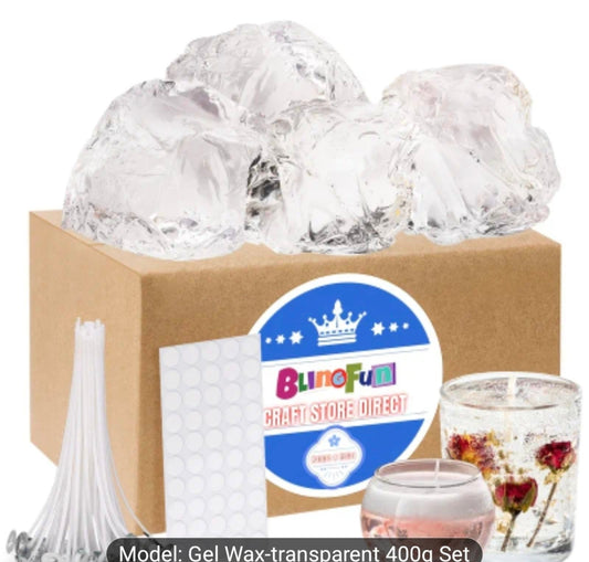 Gel vosak set sa fitiljima A72 wood-laser-shop